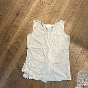 NWT CALI AND YORK gray Hanover tank top, size small